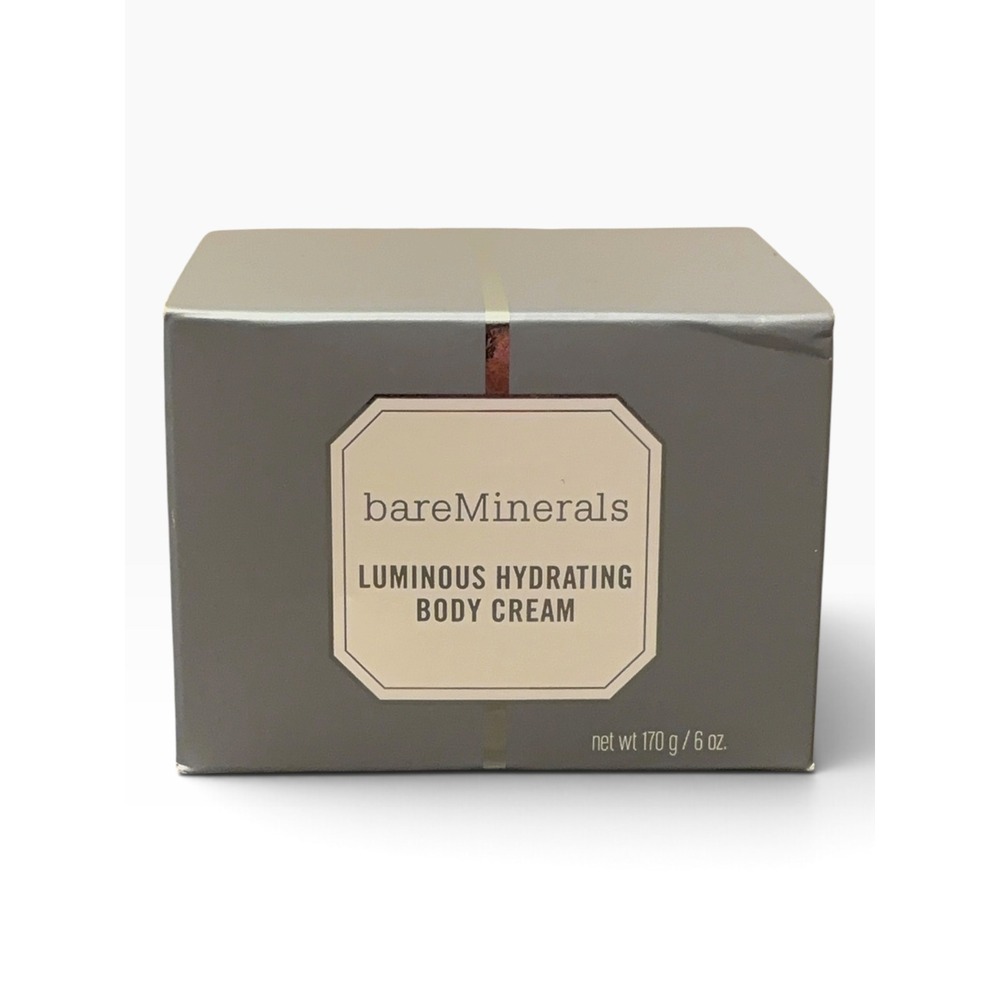 bareMinerals Luminous Hydrating Body Cream with ActiveSoil Complex 6oz 170g NEW